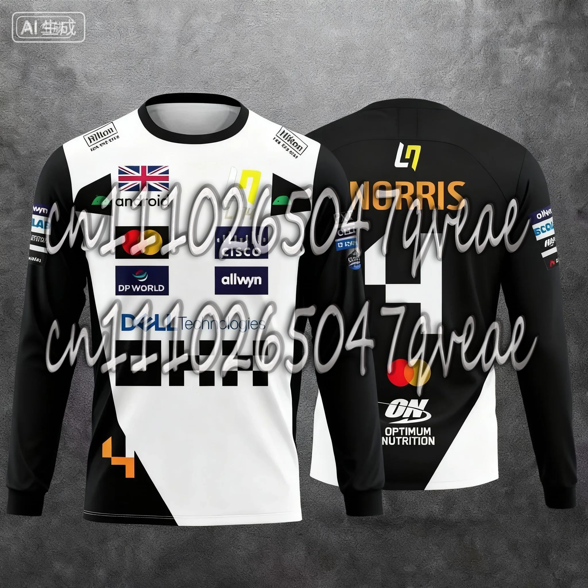 Outdoor Sportswear - Lando Norris NO.4 2026 New Racing