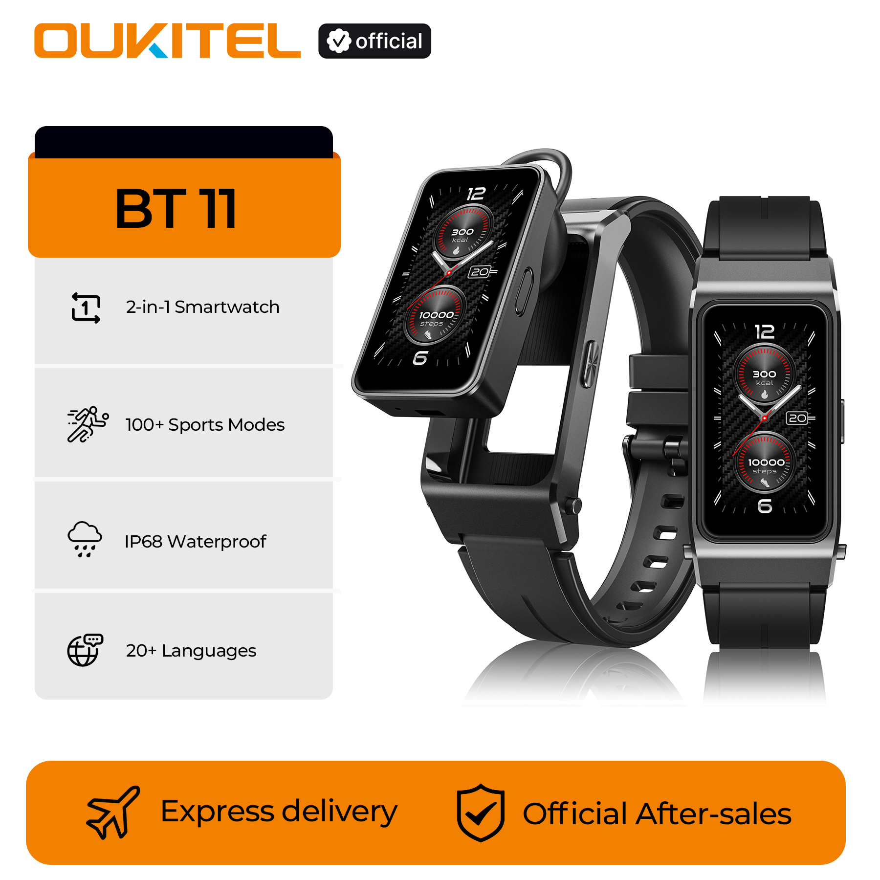 OUKITEL BT11 Smartwatch Blueto - Outdoor Sport Smart Watch 리뷰 및 가격