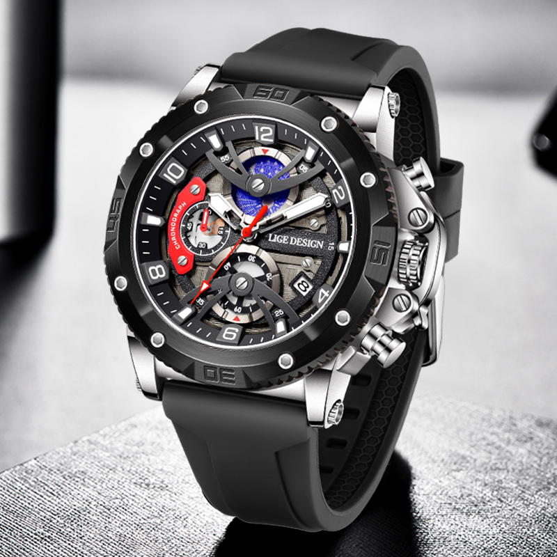 LIGE Top Brand Luxury Men Watc - Outdoor Sport Smart Watch 리뷰 및 가격