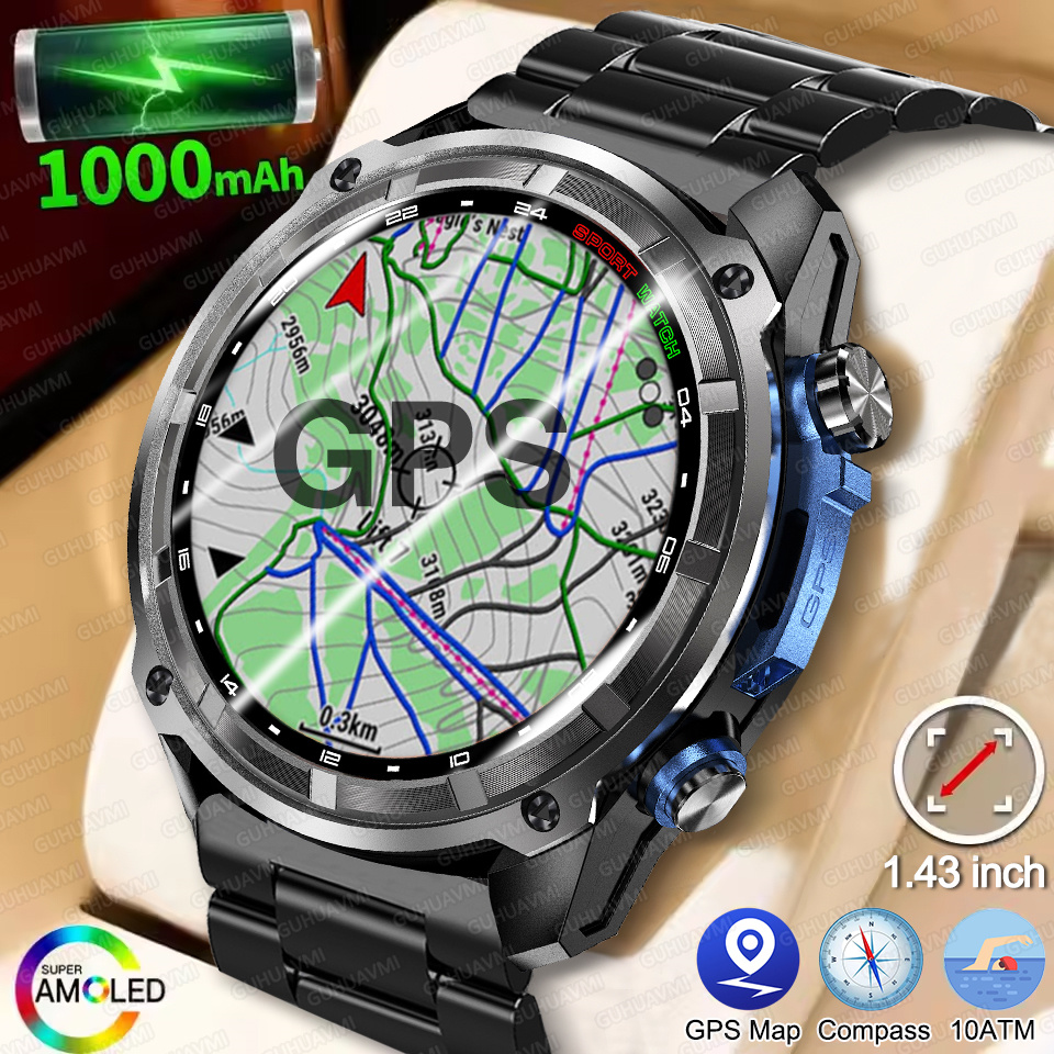 T-Rex3 Pro GPS Offline Map 100 - Outdoor Sport Smart Watch 리뷰 및 가격