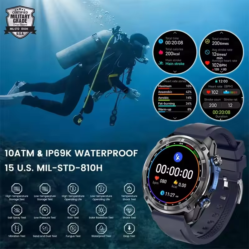 T-Rex3 Pro GPS Offline Map 100 - Outdoor Sport Smart Watch 리뷰 및 가격