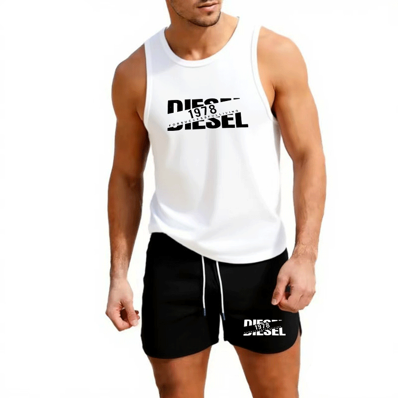 Summer Casual Trendy Tank Set  - Outdoor Sportswear 리뷰 및 가격