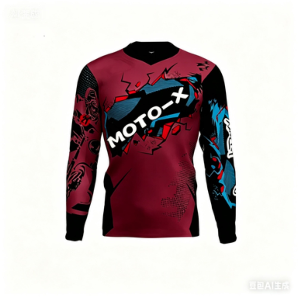 MOTO-X Themed Long-Sleeve Spor - Outdoor Sportswear 리뷰 및 가격