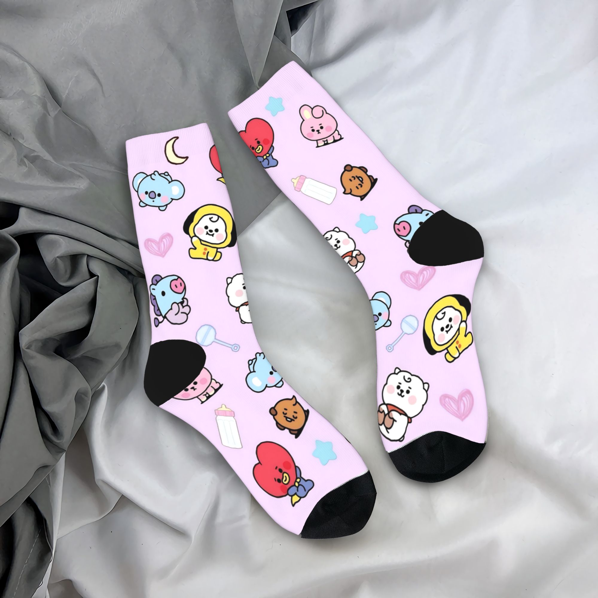 Cartoon Music Band Socks Korea - Outdoor Sportsman Group 리뷰 및 가격