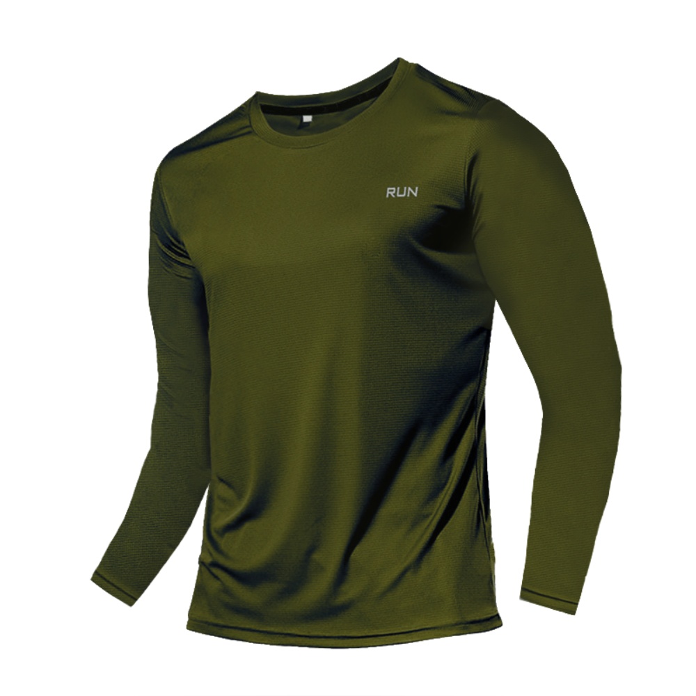Sports Casual Crew Neck Long-S - Outdoor Sportswear 리뷰 및 가격