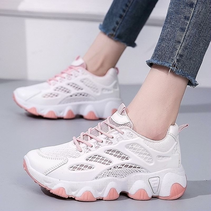 Breathable Mesh Chunky Sneaker - Outdoor Sports Leisure 리뷰 및 가격