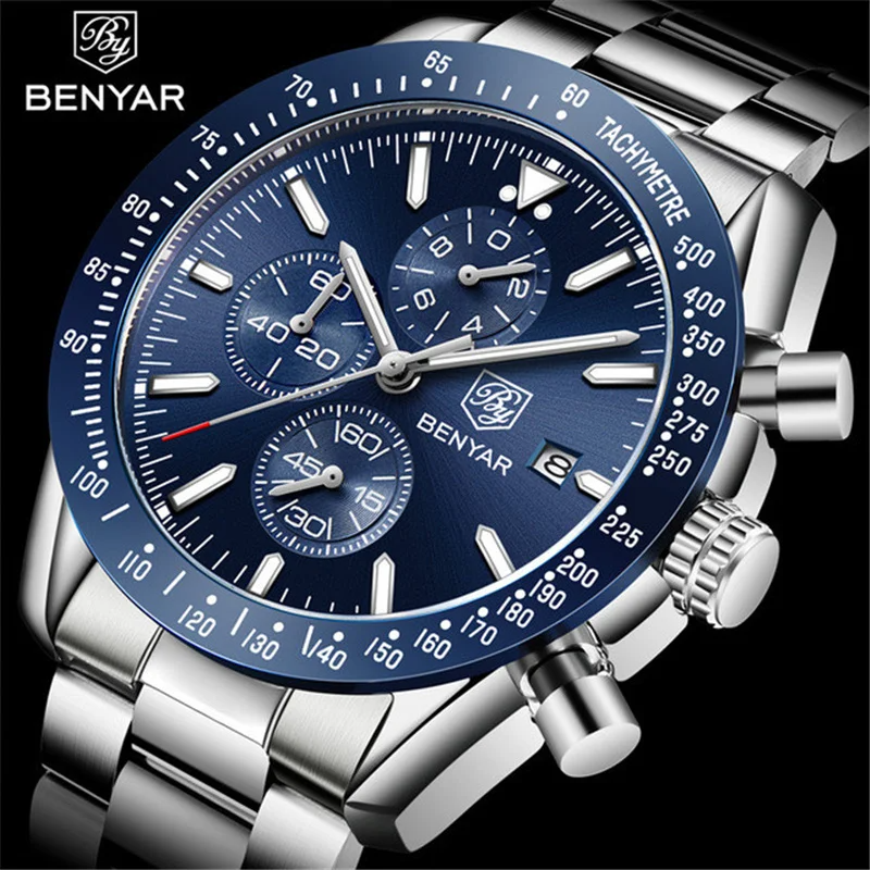 Men Watch BENYAR Top Brand Lux - Outdoor Sport Smart Watch 리뷰 및 가격