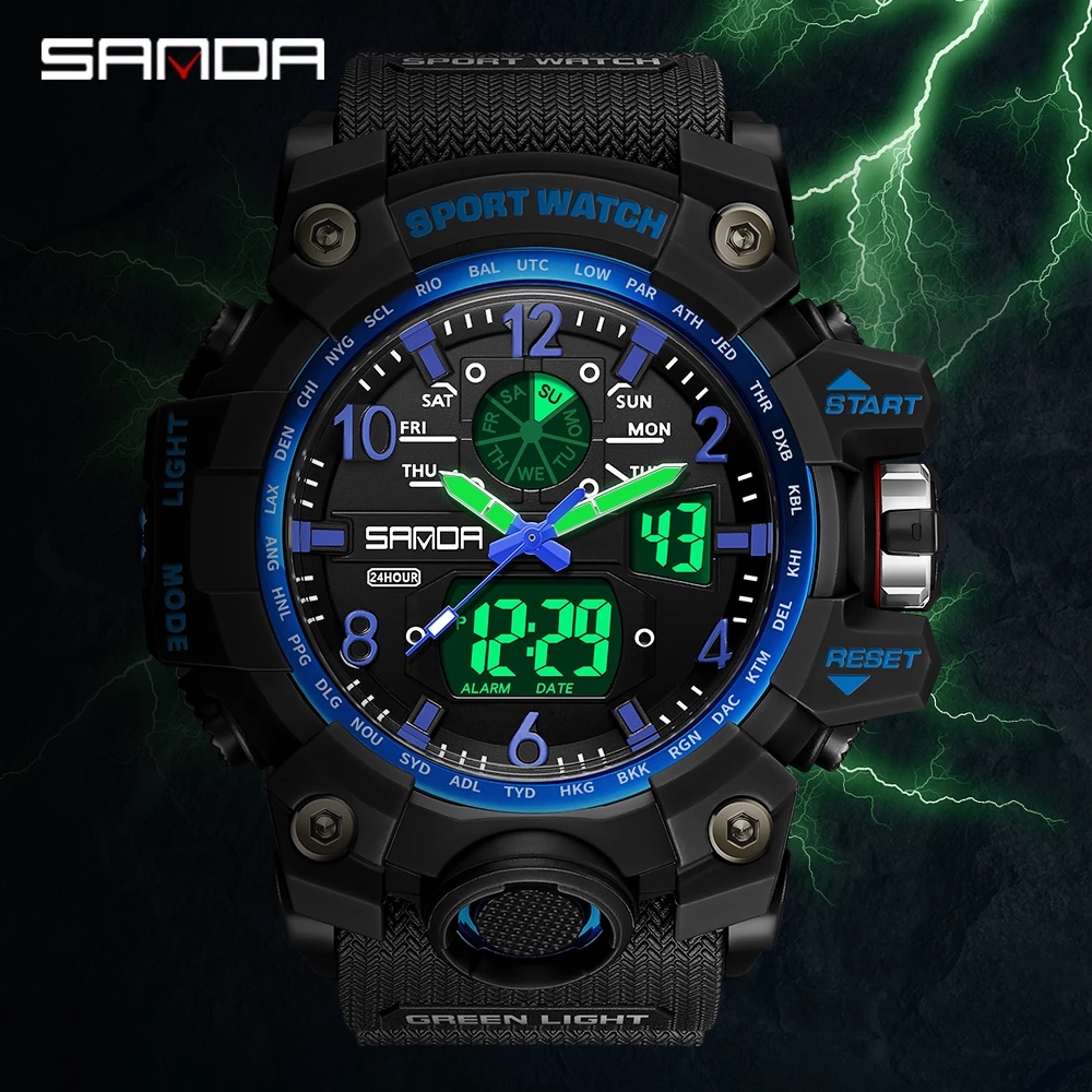 SANDA 30169 Top Sports Men's W - Outdoor Sport Smart Watch 리뷰 및 가격