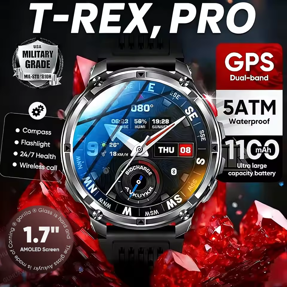 2026 New T-Rex3 Pro 1100mAh Ba - Outdoor Sport Smart Watch 리뷰 및 가격