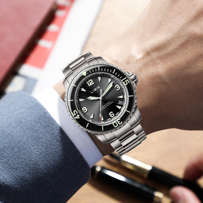 Men's Classic Black Disc Quart - Outdoor Sport Smart Watch 리뷰 및 가격