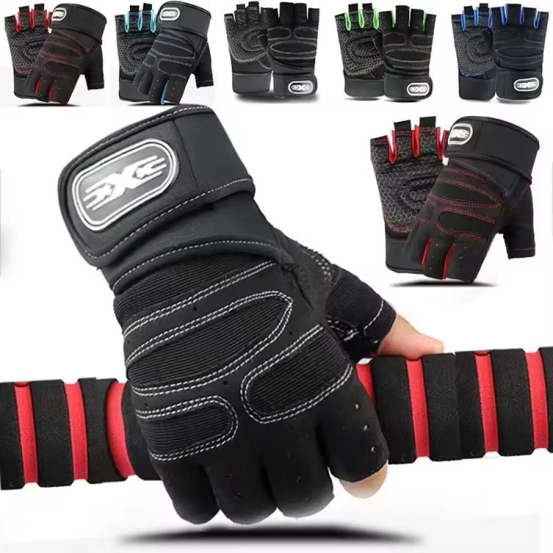 Fitness Half Finger Gloves Men - Outdoor Sport Bar 리뷰 및 가격