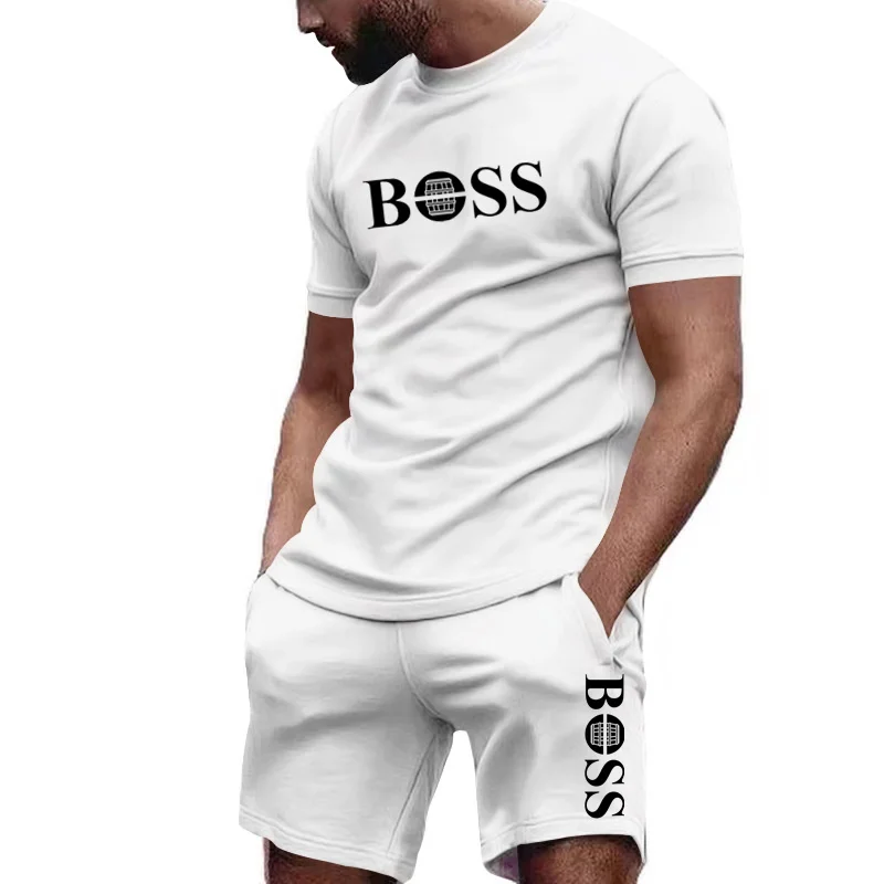 Men's two-piece sportswear sho - Outdoor Sports Leisure 리뷰 및 가격