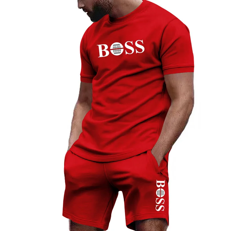 Men's two-piece sportswear sho - Outdoor Sports Leisure 리뷰 및 가격