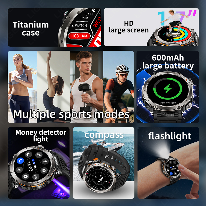 New Military Outdoor Smartwatc - Outdoor Sport Smart Watch 리뷰 및 가격